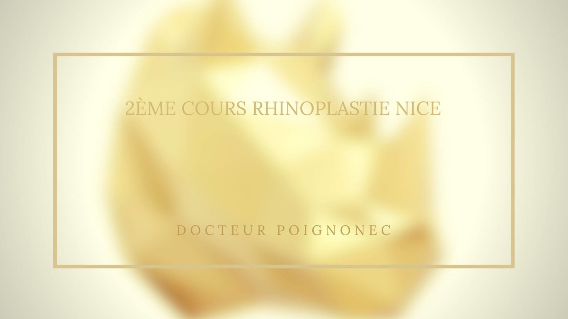 2ème Cours Rhinoplastie Nice 13